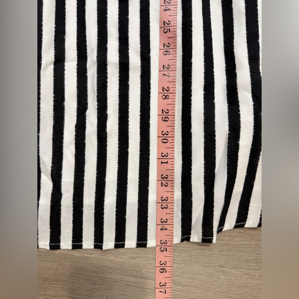 Steve Madden Black and White Midi Skirt - Picture 9 of 9
